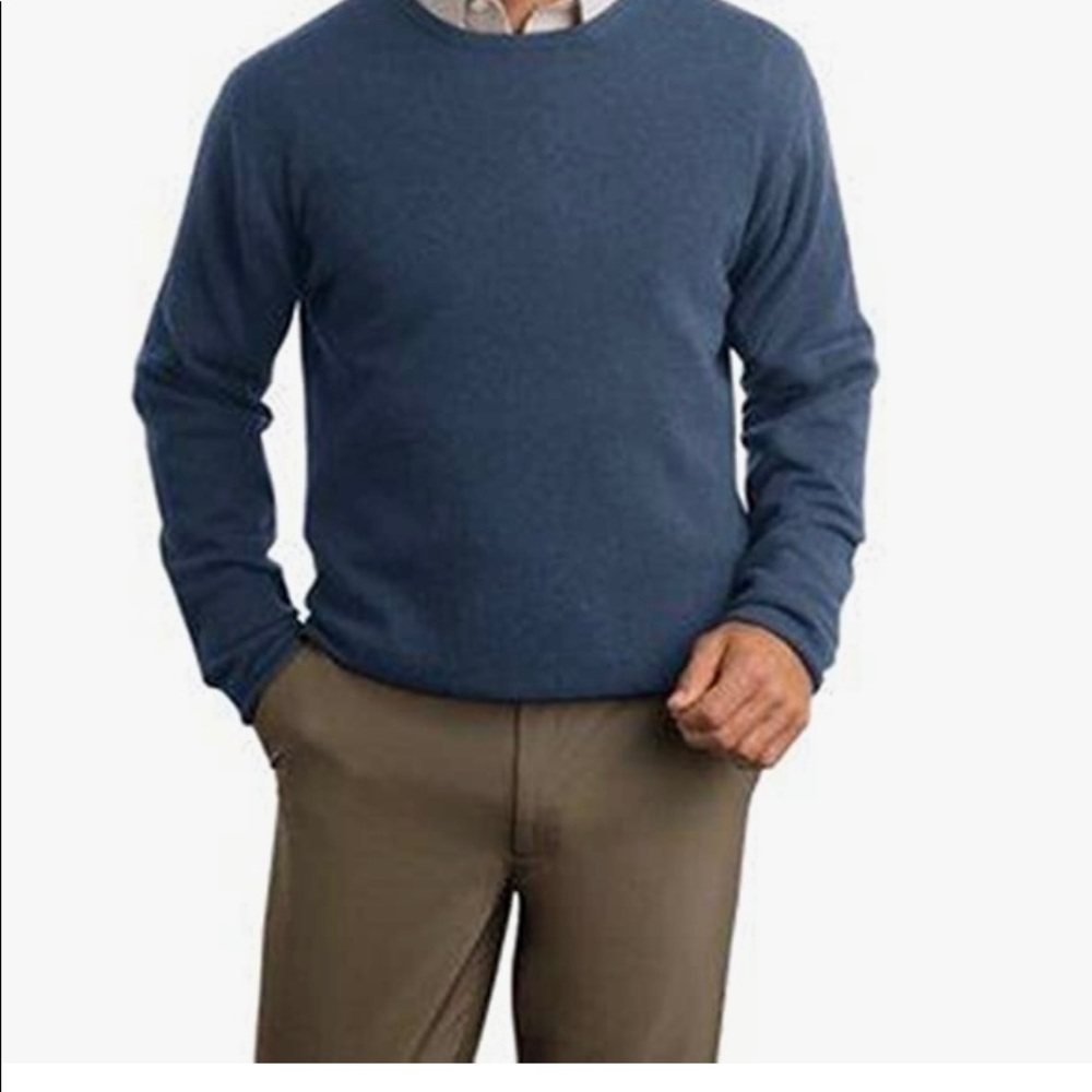 RED HOUSE MENS CASHMERE SWEATER 3XL Blue